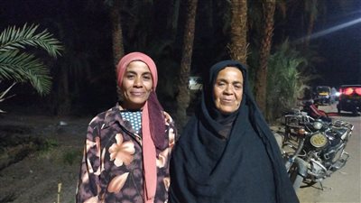  أول طالعة نخيل ووالدتها تشاركان في الانتخابات الرئاسية 2024 (فيديو)