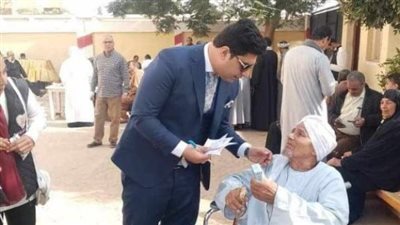 كبار السن أبطال المشهد في الانتخابات الرئاسية 2024 بالشرقية (صور)