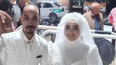 قبل الكوشة، عروسان يدليان بصوتيهما في الانتخابات الرئاسية بالوادي الجديد 