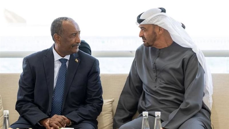 البرهان وبن زايد،