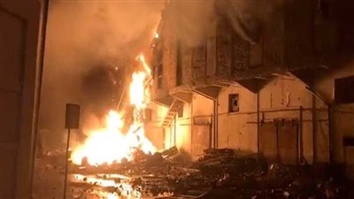 بعد تماثلهم للشفاء.. خروج جميع مصابي حادث حريق مخزن الأحذية بقنا