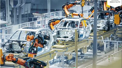 جيلي أوتو تزيح الستار عن مصنعها من الجيل الخامس في الصين