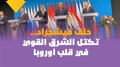 حلف فيشجراد.. تكتل الشرق القوي في قلب أوروبا| فيديوجراف