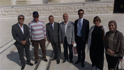 زيارة ميدانية لوفد السفارة النمساوية لمدينة الفنون والثقافة بالعاصمة الإدارية