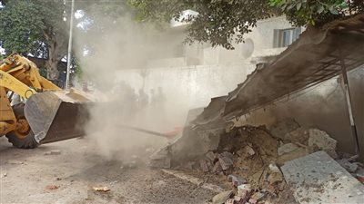 إزالة 87 حالة تعد بالمباني المخالفة في الموجة الـ 18 بالدقهلية 