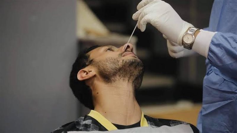 مسحه لاعبى الأهلى
