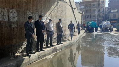 محافظ الغربية والرقابة الإدارية يشهدان اصطفاف المعدات استعدادًا لموسم الأمطار 