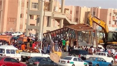  ارتفاع حصيلة ضحايا سقوط كوبري مشاة بطور سيناء