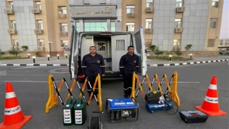 سيارات الاغاثة المرورية