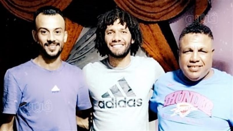 النني يزور أسرته
