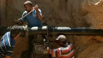 جهاز حدائق أكتوبر يعلن الانتهاء من ربط خطوط المياه الجديدة بالمدينة
