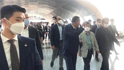 رئيس الجمعية الوطنية بجمهورية كوريا الجنوبية يزور متحف الحضارة