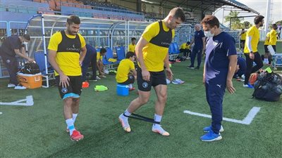 مران قوي لبيراميدز في تنزانيا استعدادا لمواجهة عزام| صور