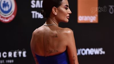 «تاتو» النجمات يخطف الأنظار بمهرجان الجونة السينمائي | صور