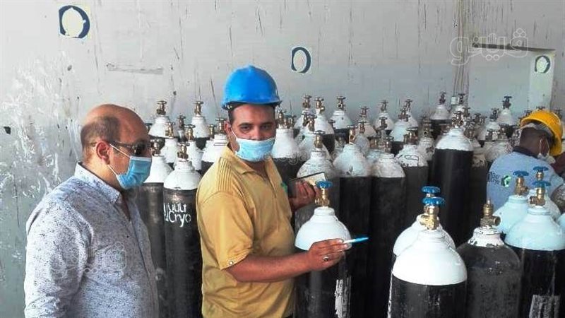 أسطوانات الأكسجين،