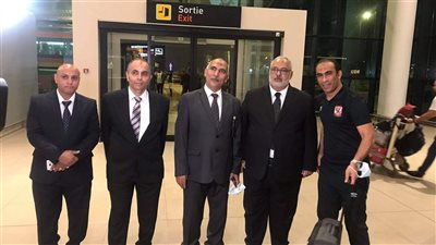 دوري أبطال أفريقيا| سفير مصر بالنيجر يستقبل بعثة الأهلي في المطار