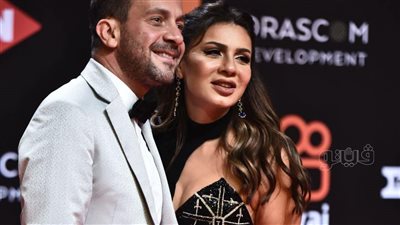 بعد ظهوره معها في مهرجان الجونة.. تعرف على زوج نجلاء بدر | صور