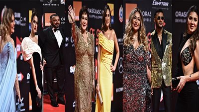 ليلة ساحرة في افتتاح مهرجان الجونة.. حضور مكثف للنجوم.. تكريم أحمد السقا.. وسمير غانم الحاضر الغائب | صور