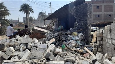  إزالة 76 حالة تعد على أراضي أملاك الدولة بأسيوط 