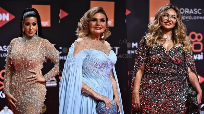 يسرا وليلى علوي وسمية