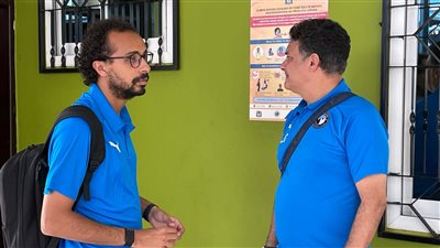 بعثة بيراميدز تصل ملعب مباراة عزام التنزاني | صور