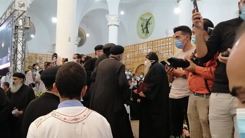 وصول اساقفة الصعيد