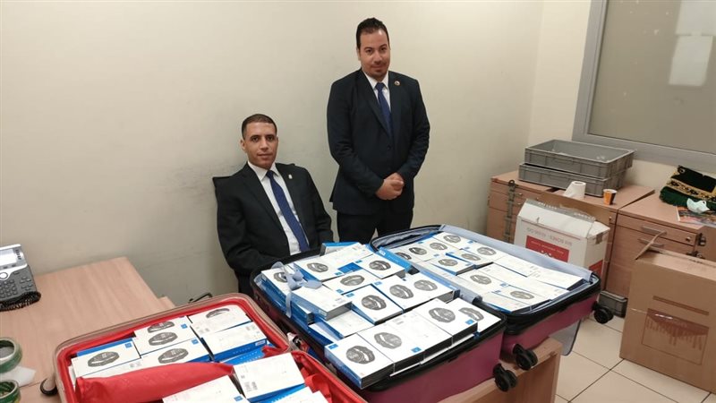 المضبوطات بحوزة جمارك