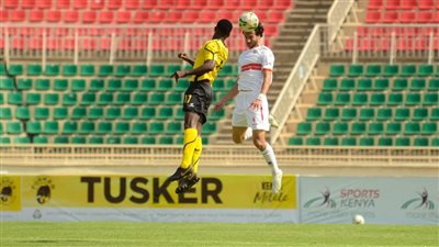 الزمالك يتقدم علي توسكر الكيني 1-0 بعد مرور 60 دقيقة