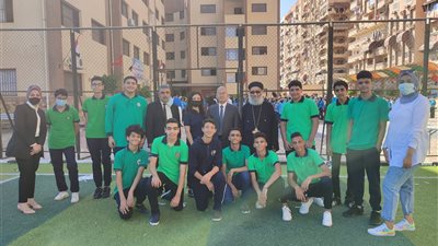 الممثل القانوني لمدارس المطرانية ببورسعيد يتابع العملية التعليمية l صور