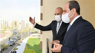6 صور ترصد افتتاح السيسي مجموعة مشروعات إسكان بديل المناطق غير الآمنة