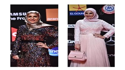 «المحجبة قمر» في مهرجان الجونة.. نادين سمرة تتصدر التريند