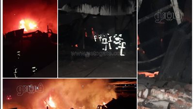 ٢٠ صورة ترصد جهود قوات الحماية المدنية في إخماد حريق مصنع الإسماعيلية | صور