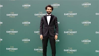 محمد صلاح يصل حفل 