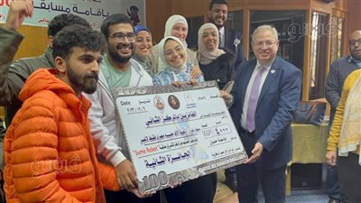 هندسة حلوان تفوز بالمركزين الأول والثاني في مسابقة الـ Sumo Robot