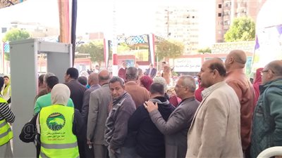 احتشاد المواطنين أمام لجان الانتخابات الرئاسية في الوادي الجديد (فيديو)