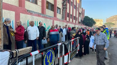 إقبال كثيف على لجان الانتخابات الرئاسية في الإسكندرية (صور)