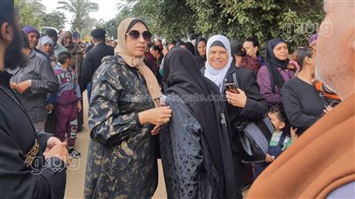 إقبال كثيف من السيدات في ثاني أيام انتخابات الرئاسة ببني سويف (صور)