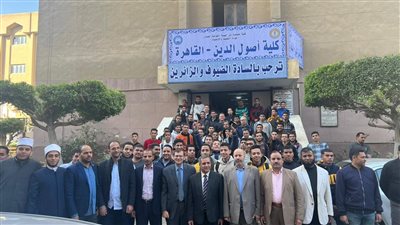 إقبال كثيف من طلاب الكليات الشرعية بجامعة الأزهر على التصويت في الانتخابات الرئاسية (صور)