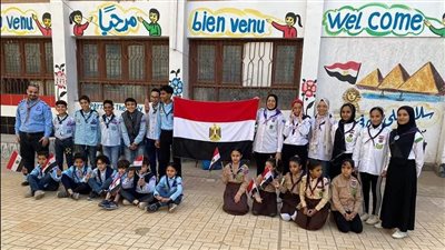  طلائع الشعب التخصصية بالشباب والرياضة يشاركون في تنظيم الناخبين للإدلاء بأصواتهم