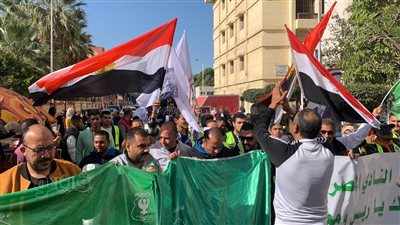 نازلين نرد الجميل، مسيرة حاشدة لجماهير المصري البورسعيدي في انتخابات رئاسة الجمهورية (صور)