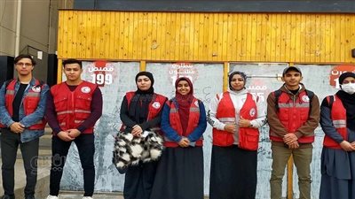 انتشار فرق الهلال الأحمر بمحيط المقرات الانتخابية فى الشرقية (فيديو وصور)