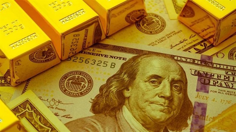 مؤشرات الذهب والدولار،