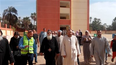 وفود كنائس أسوان تشارك فى العملية الانتخابية (صور)
