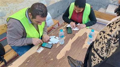 استمرار توافد الناخبين على لجان الجيزة في الفترة المسائية (صور)
