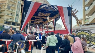 إقبال كثيف على لجان الوافدين بثالث أيام الانتخابات الرئاسية في الشرقية (صور)