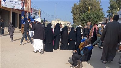 إقبال المواطنين على لجان الانتخابات الرئاسية بشمال سيناء (صور) 