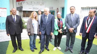 محافظ الجيزة يتفقد لجان الانتخابات الرئاسية في إمبابة (فيديو)