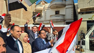 مسيرة لحث المواطنين على المشاركة في الانتخابات الرئاسية بالبحيرة (صور)