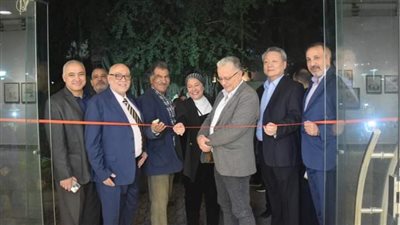 تناول أحداث غزة، سفير إندونيسيا وعمان بالقاهرة يفتتحان معرض عيد الكاريكاتير المصري