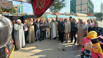 إقبال كثيف بلجنة الشهيد محمد زرد بتفهنا العزب في زفتي (صور)